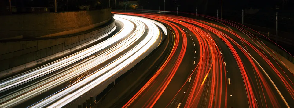 Blurred lights