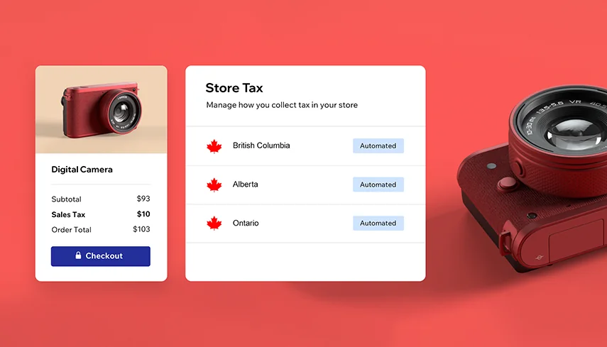 Displaying automated taxes for Candian provinces
