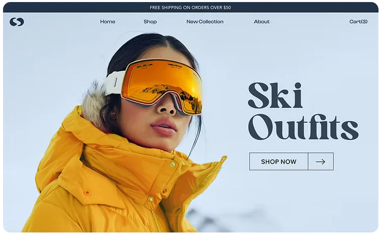 Ski outfits website